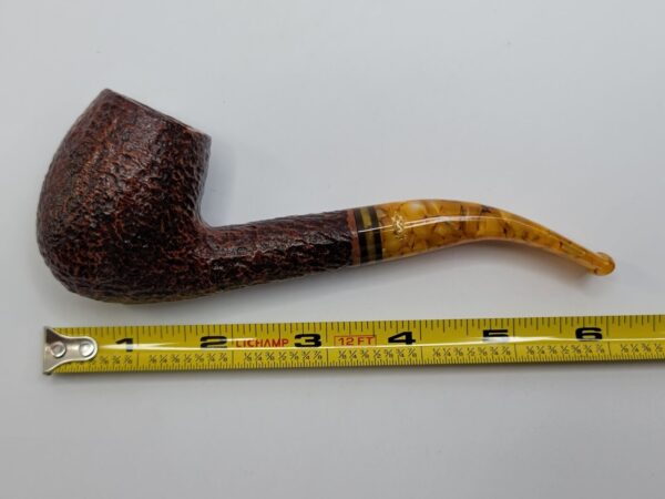 Savinelli Miele Rusticated 670 KS Bent Billiard Briar Tobacco Smoking Pipe, 6mm [SOLD OUT] - Image 22