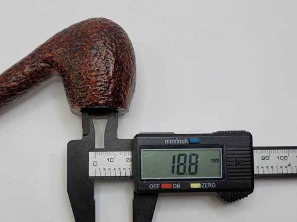 Savinelli Miele Rusticated 670 KS Bent Billiard Briar Tobacco Smoking Pipe, 6mm [SOLD OUT] - Image 23