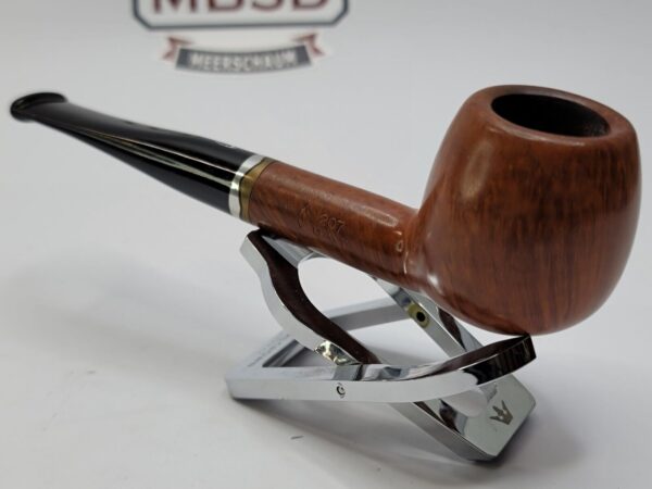 Savinelli Onda 207 Smooth Straight Apple Estate Briar Tobacco Pipe, 6mm, + Grain [SOLD OUT] - Image 13