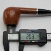Savinelli Onda 207 Smooth Straight Apple Estate Briar Tobacco Pipe, 6mm, + Grain [SOLD OUT] - Image 15