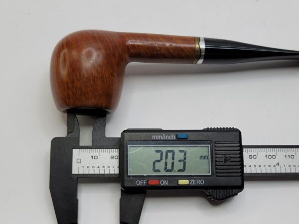 Savinelli Onda 207 Smooth Straight Apple Estate Briar Tobacco Pipe, 6mm, + Grain [SOLD OUT] - Image 15
