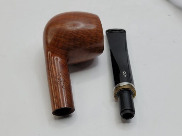 Savinelli Onda 207 Smooth Straight Apple Estate Briar Tobacco Pipe, 6mm, + Grain [SOLD OUT] - Image 16