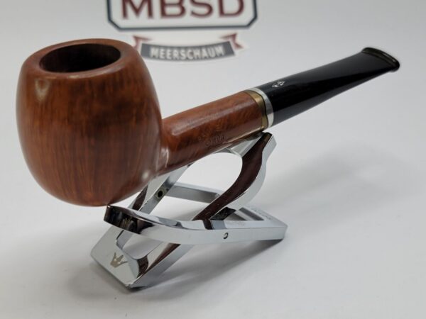 Savinelli Onda 207 Smooth Straight Apple Estate Briar Tobacco Pipe, 6mm, + Grain [SOLD OUT] - Image 6
