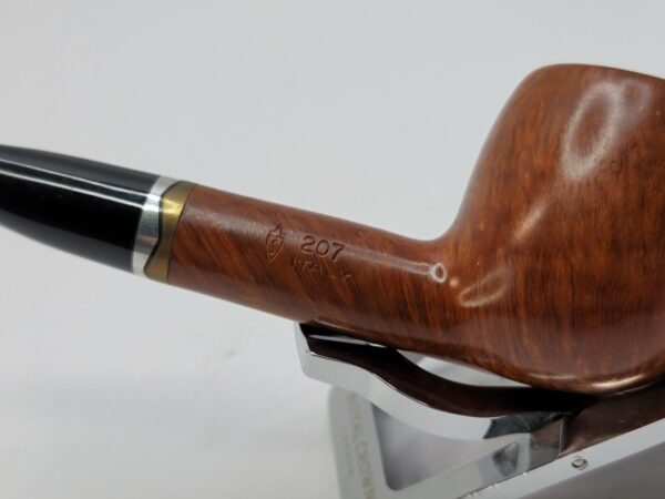 Savinelli Onda 207 Smooth Straight Apple Estate Briar Tobacco Pipe, 6mm, + Grain [SOLD OUT] - Image 8
