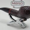 Savinelli One Rustic Dark Brown 321 KS Author Briar Tobacco Pipe, 6mm, Italy [SOLD OUT] - Image 8