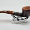 Savinelli Tortuga 305 Rusticated Briar Bent Pot Tobacco Pipe, 6mm [SOLD OUT] - Image 12