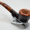 Savinelli Tortuga 305 Rusticated Briar Bent Pot Tobacco Pipe, 6mm [SOLD OUT] - Image 13