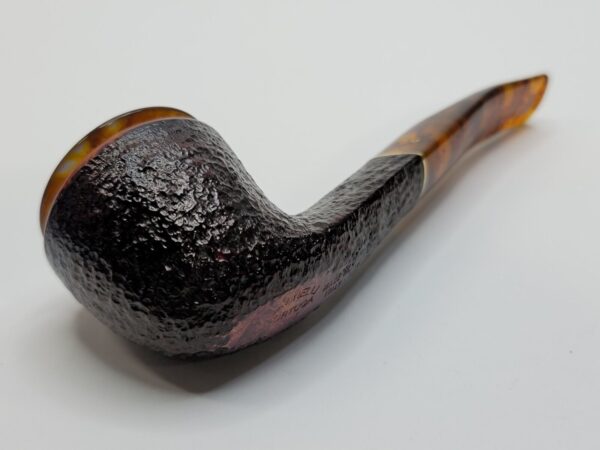 Savinelli Tortuga 305 Rusticated Briar Bent Pot Tobacco Pipe, 6mm [SOLD OUT] - Image 17