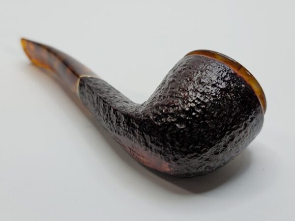 Savinelli Tortuga 305 Rusticated Briar Bent Pot Tobacco Pipe, 6mm [SOLD OUT] - Image 18