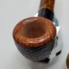 Savinelli Tortuga 305 Rusticated Briar Bent Pot Tobacco Pipe, 6mm [SOLD OUT] - Image 7