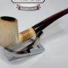 Small Block Meerschaum Bent Billiard Estate Tobacco Smoking Pipe [SOLD OUT] - Image 3
