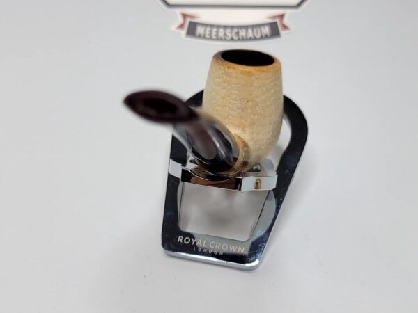 Small Block Meerschaum Bent Billiard Estate Tobacco Smoking Pipe [SOLD OUT] - Image 7