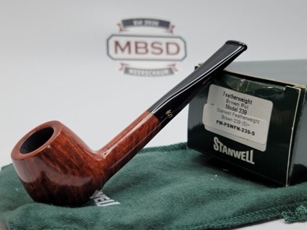 Stanwell 239 Featherweight Estate Briar Tobacco Smoking Pipe, Restored [SOLD OUT]