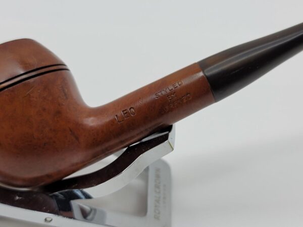Styled by Lorenzo Leo Straight Bulldog Estate Briar Tobacco Pipe [SOLD OUT] - Image 4