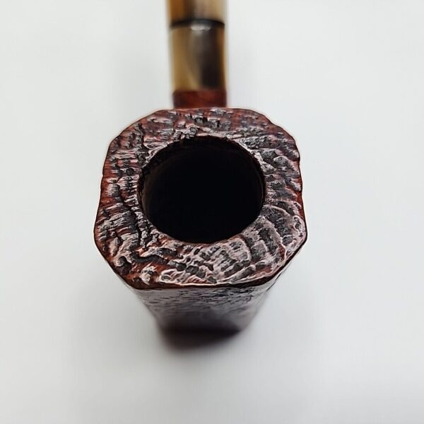 Wenhall Sabatini Panel Sitter Estate Briar Tobacco Pipe [SOLD OUT] - Image 4