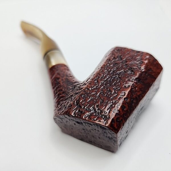 Wenhall Sabatini Panel Sitter Estate Briar Tobacco Pipe [SOLD OUT] - Image 6
