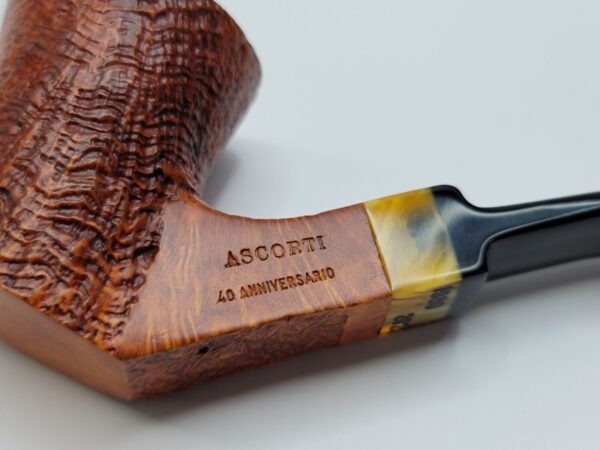 Ascorti 40th Anniversary Dublin Sitter Briar Tobacco Pipe, Hand Made - Image 14