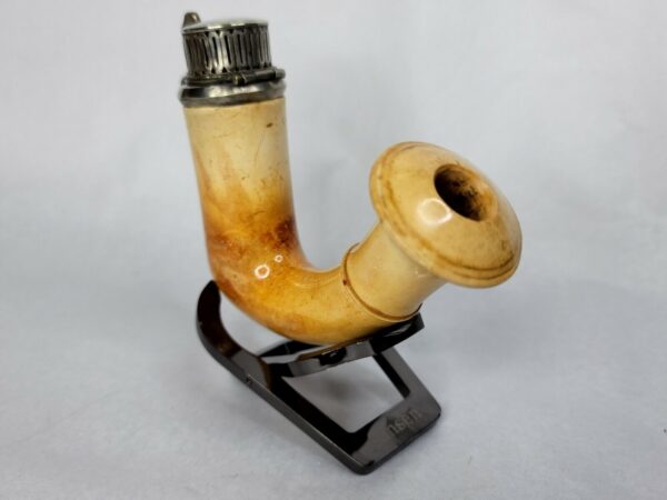 Beautiful 19th Century 1800s Antique Meerschaum Tobacco Pipe Bowl, Original Case [SOLD OUT] - Image 4