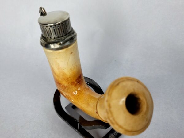 Beautiful 19th Century 1800s Antique Meerschaum Tobacco Pipe Bowl, Original Case [SOLD OUT] - Image 5