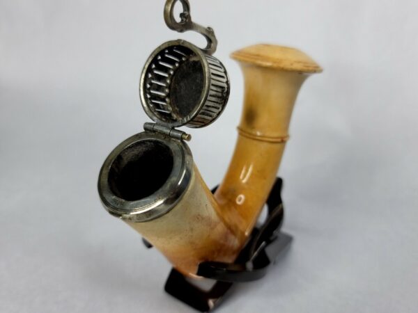 Beautiful 19th Century 1800s Antique Meerschaum Tobacco Pipe Bowl, Original Case [SOLD OUT] - Image 8