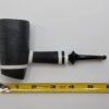 Bennie Joe Tuxedo Morta Bog Oak Rusticated Poker Tobacco Smoking Pipe [SOLD OUT] - Image 12