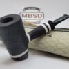 Bennie Joe Tuxedo Morta Bog Oak Rusticated Poker Tobacco Smoking Pipe [SOLD OUT] - Image 3