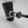 Bennie Joe Tuxedo Morta Bog Oak Rusticated Poker Tobacco Smoking Pipe [SOLD OUT] - Image 5