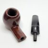 Chacom De Luxe 121 Smooth Bent Author Estate Briar Tobacco Pipe, France [SOLD OUT] - Image 11