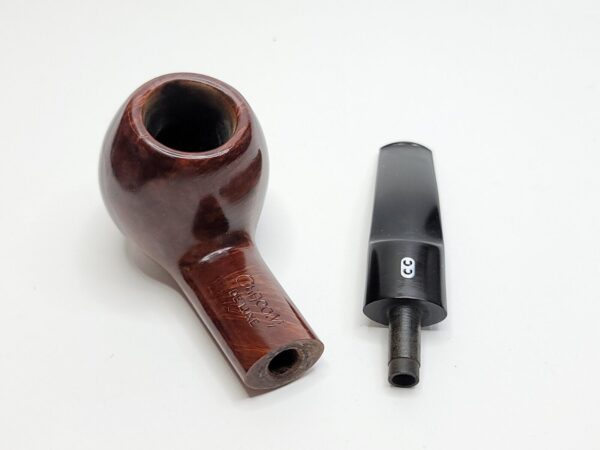 Chacom De Luxe 121 Smooth Bent Author Estate Briar Tobacco Pipe, France [SOLD OUT] - Image 11