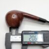 Chacom De Luxe 121 Smooth Bent Author Estate Briar Tobacco Pipe, France [SOLD OUT] - Image 12