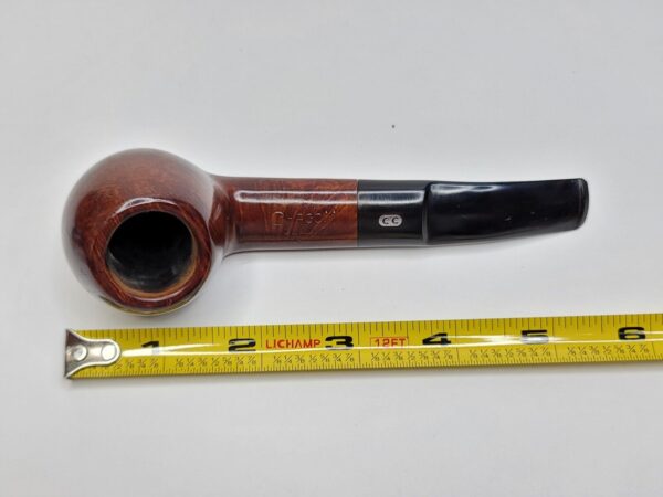 Chacom De Luxe 121 Smooth Bent Author Estate Briar Tobacco Pipe, France [SOLD OUT] - Image 13