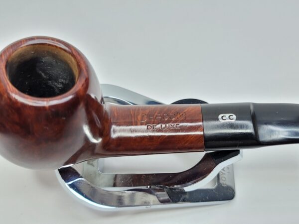 Chacom De Luxe 121 Smooth Bent Author Estate Briar Tobacco Pipe, France [SOLD OUT] - Image 6