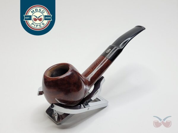 Chacom De Luxe 121 Smooth Bent Author Estate Briar Tobacco Pipe, France [SOLD OUT]