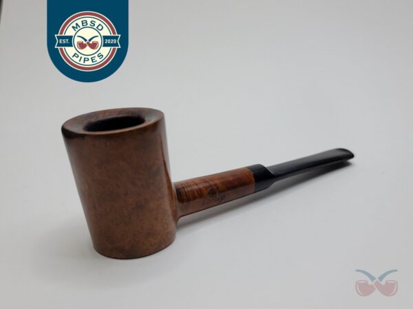 GBD Ebony 1344 Poker Sitter Estate Briar Tobacco Pipe, London England [SOLD OUT]