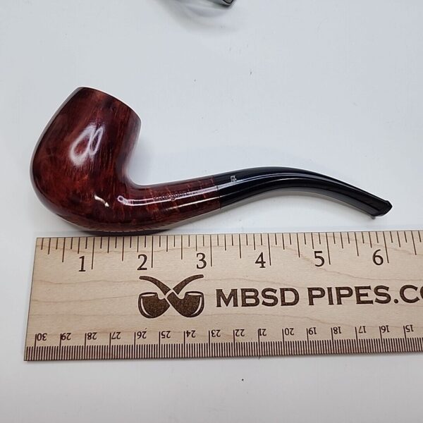 GBD Theydon 508 Smooth Bent Billiard Briar Tobacco Pipe, Unsmoked, Box [SOLD OUT] - Image 11