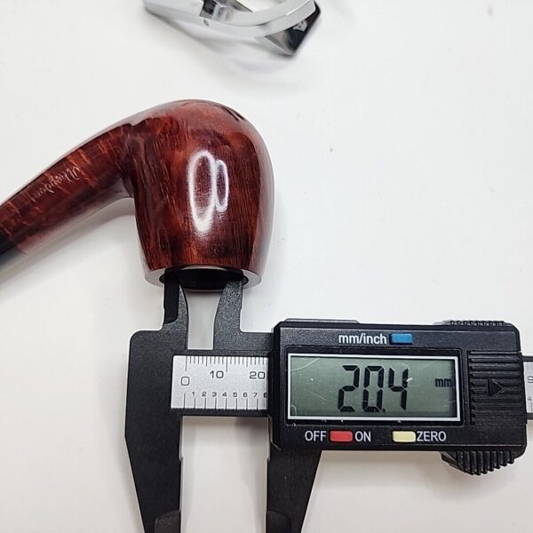 GBD Theydon 508 Smooth Bent Billiard Briar Tobacco Pipe, Unsmoked, Box [SOLD OUT] - Image 12