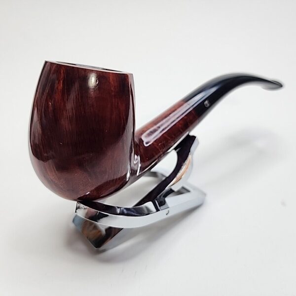 GBD Theydon 508 Smooth Bent Billiard Briar Tobacco Pipe, Unsmoked, Box [SOLD OUT] - Image 5