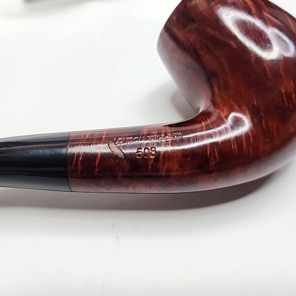 GBD Theydon 508 Smooth Bent Billiard Briar Tobacco Pipe, Unsmoked, Box [SOLD OUT] - Image 10