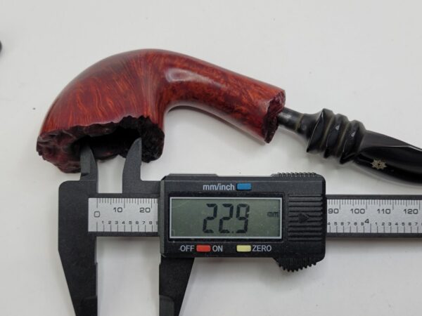 Kriswill Freehand Estate Briar Tobacco Smoking Pipe, Straight Grain [SOLD OUT] - Image 13
