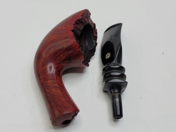 Kriswill Freehand Estate Briar Tobacco Smoking Pipe, Straight Grain [SOLD OUT] - Image 14