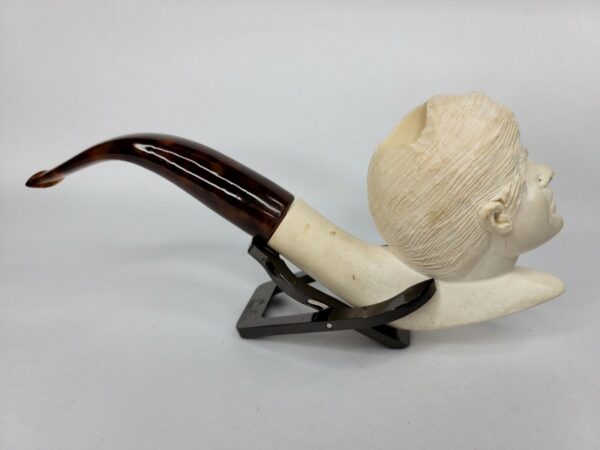 Large Vintage Block Meerschaum Tobacco Pipe Of Beatles Paul McCartney - Image 6