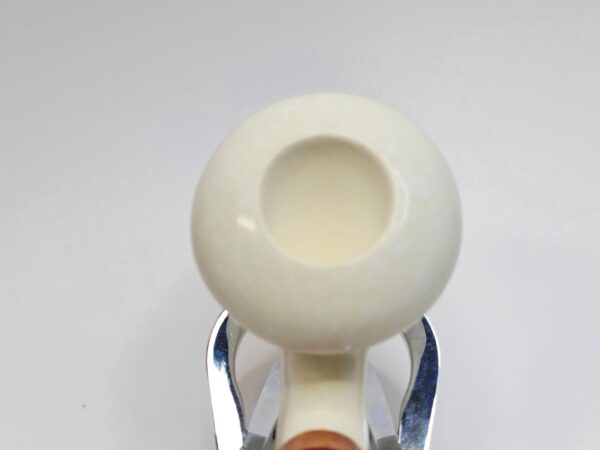 MBSD Meerschaum Bent Calabash Block Meerschaum Tobacco Pipe, High Grade, 9mm... [SOLD OUT] - Image 11