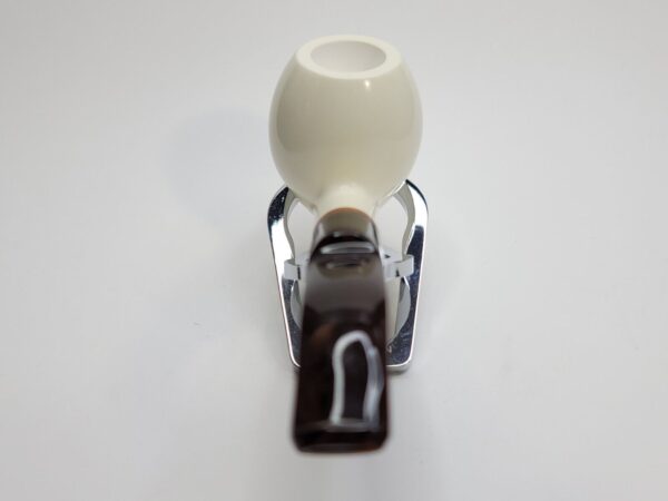 MBSD Meerschaum Deluxe Bent Apple Block Meerschaum Tobacco Pipe, 9mm, Case [SOLD OUT] - Image 8