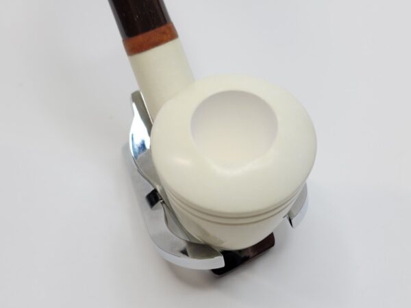 MBSD Meerschaum Deluxe Bent Dublin Block Meerschaum Tobacco Pipe, High Grade 9mm [SOLD OUT] - Image 10