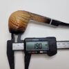 Nording Nord-Coat 212 Egg Briar Tobacco Pipe, Unsmoked, Denmark [SOLD OUT] - Image 11