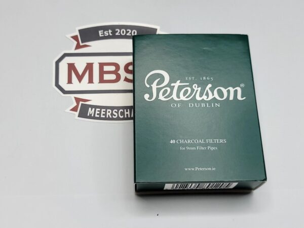 Pack of 10 Peterson Charcoal 9mm Pipe Filter 400 Filters, 40 per pack - Image 3