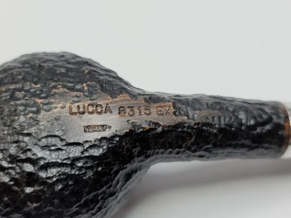 Rossi by Savinelli Lucca 8315 EX Rusticated Prince Briar Tobacco Pipe, Italy [SOLD OUT] - Image 13