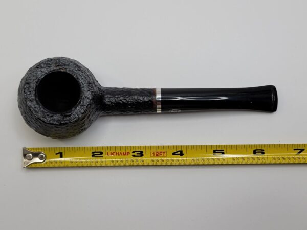 Rossi by Savinelli Lucca 8315 EX Rusticated Prince Briar Tobacco Pipe, Italy [SOLD OUT] - Image 15