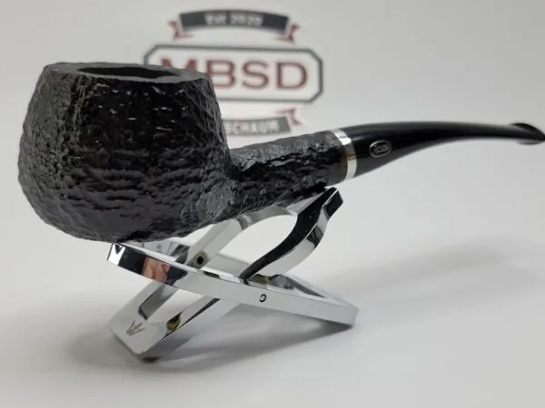 Rossi by Savinelli Lucca 8315 EX Rusticated Prince Briar Tobacco Pipe, Italy [SOLD OUT] - Image 4