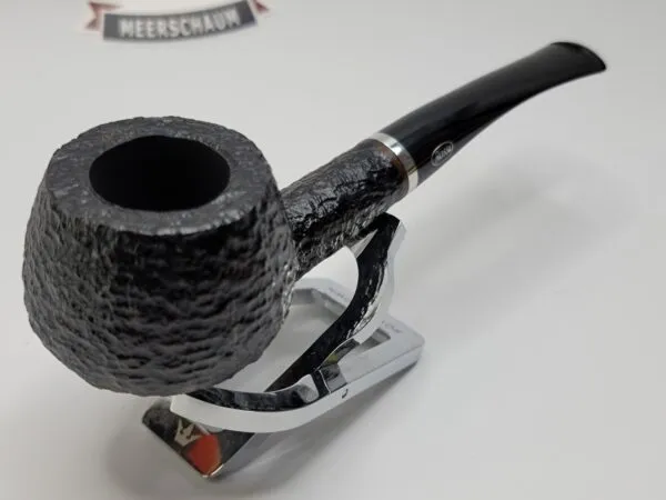 Rossi by Savinelli Lucca 8315 EX Rusticated Prince Briar Tobacco Pipe, Italy [SOLD OUT] - Image 5
